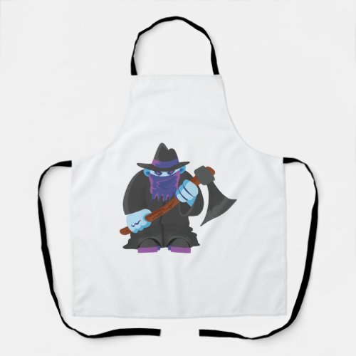 Monster of Halloween Apron