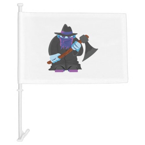 Monster of Halloween Car Flag