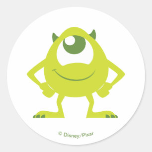 Monster on the Loose Classic Round Sticker