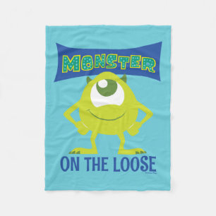 Monster on the Loose Fleece Blanket