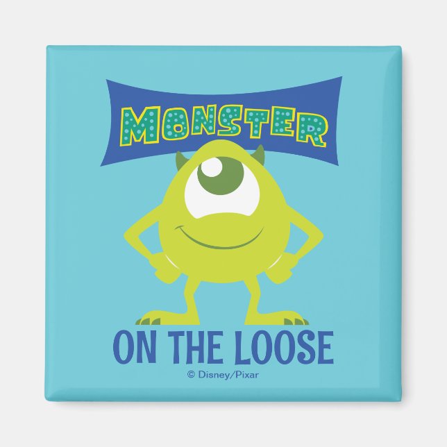 Monster on the Loose Magnet (Front)
