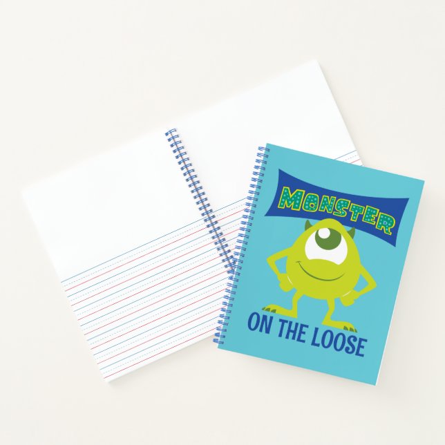 Monster on the Loose Notebook (Inside)