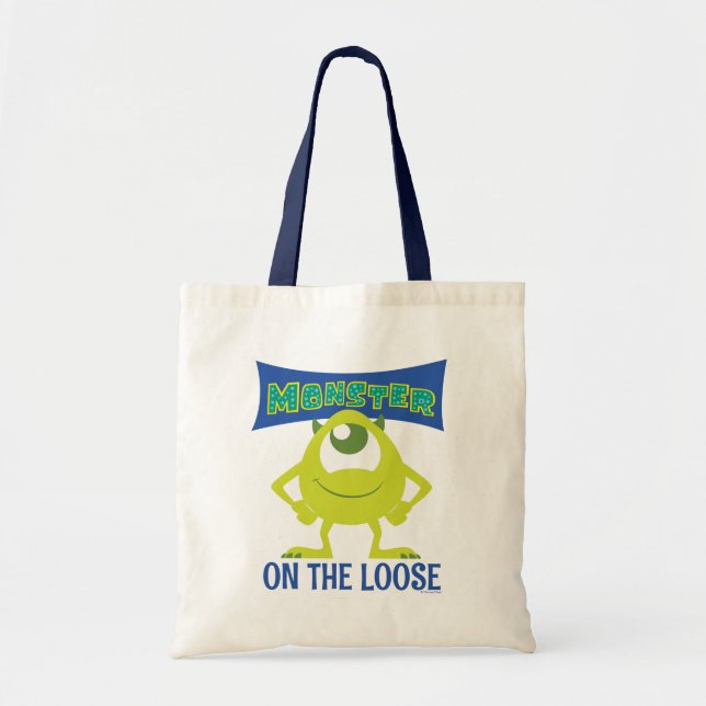 Monster on the Loose Tote Bag (Front)