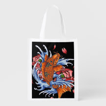 Monster Orange Dragon Fish on