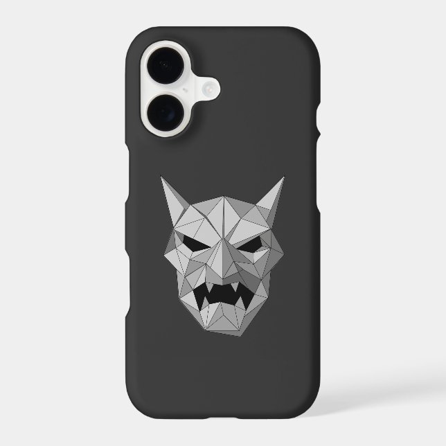 Monster origami iPhone case (Back)