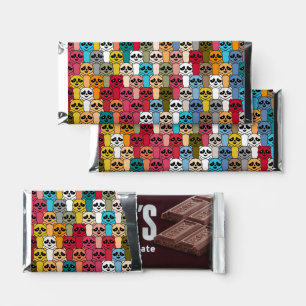 Monster Panda Hershey Bar Favors