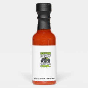 Monster Papaw Wheelie Cool Funny Monster Truck Des Hot Sauces