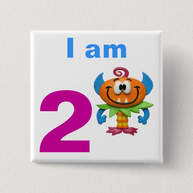 Monster Party Button (Front)