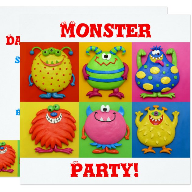 Monster Party Invitation