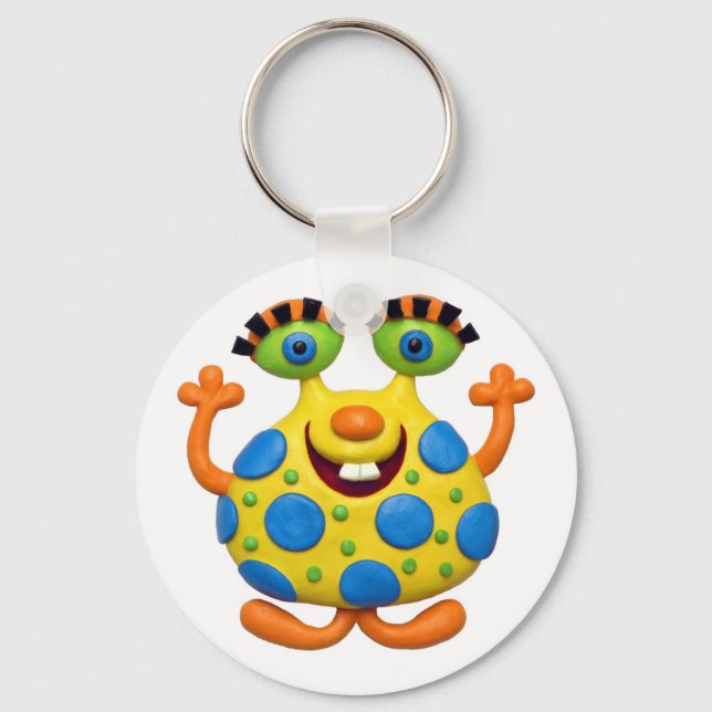 Monster Party Keychain (Front)