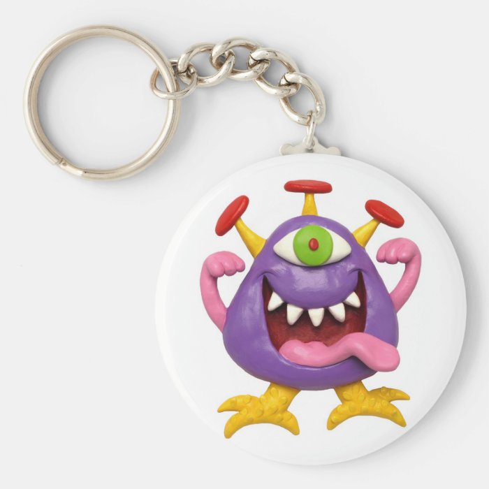 Monster Party Keychains