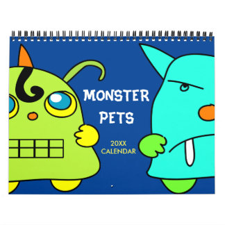 Monster Pets Calendar