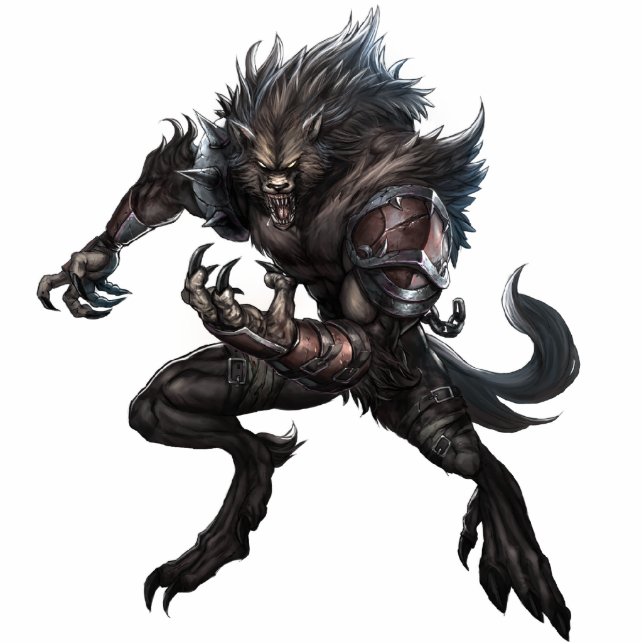 Monster Photo Sculpture - Werewolf (Front)