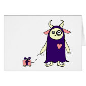 Monster Present Card (Front Horizontal)