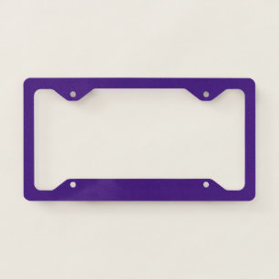 Monster Purple License Plate Frame