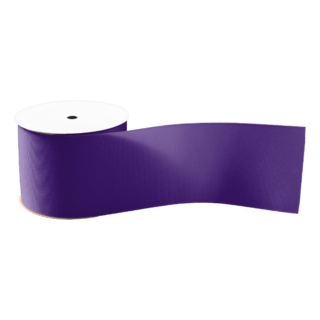 Monster Purple Wide Grosgrain Ribbon (Spool)