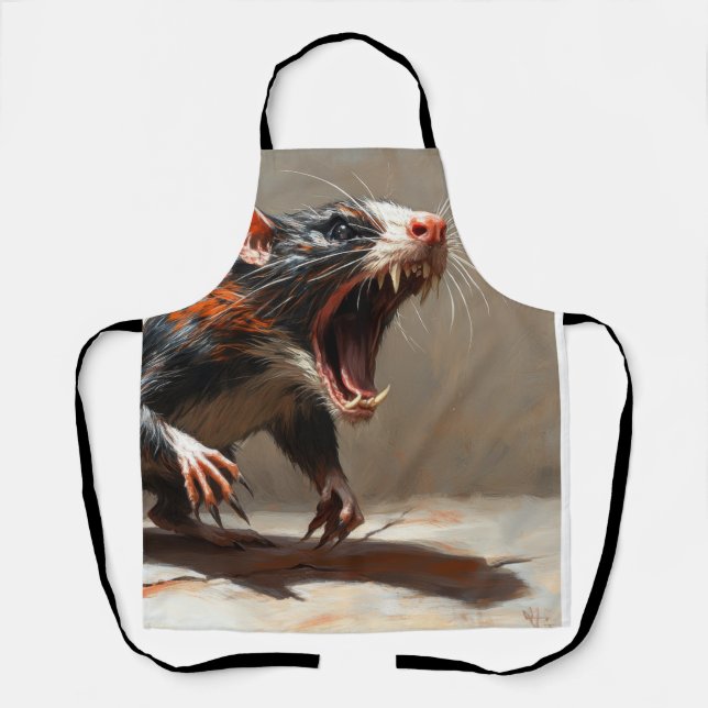 Monster rat  apron (Front)