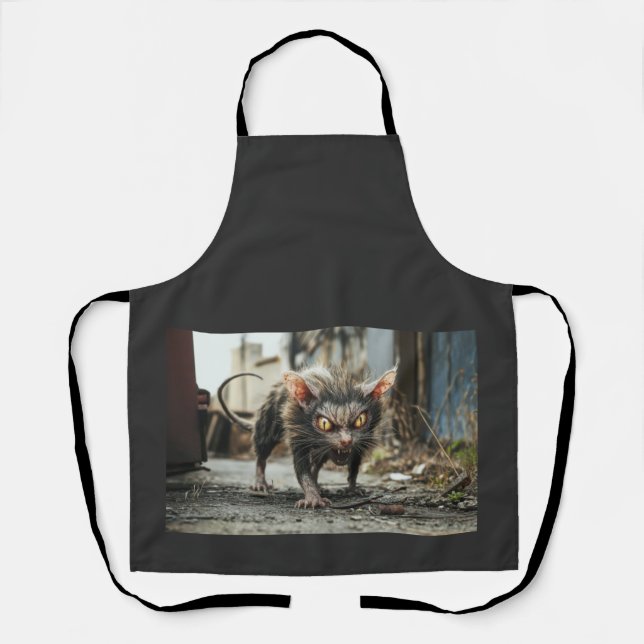 Monster rat  apron (Front)