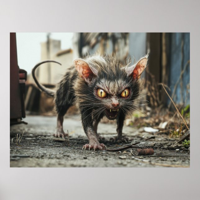 Monster rat  poster (Front)