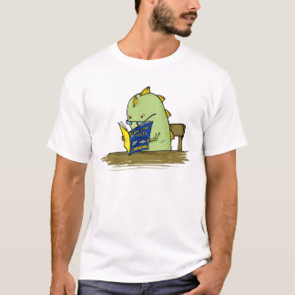 Monster Reading Comic T-Shirt