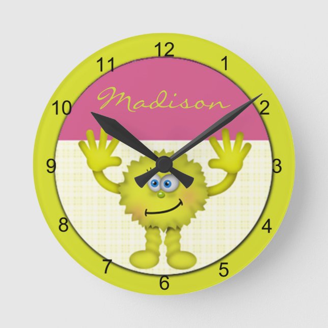 Monster Round Clock (Front)