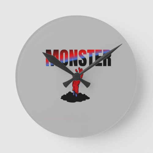  Monster Round Clock