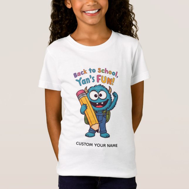 "Monster School Squad: Back to Fun!" T-Shirt (Front)