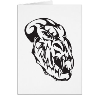 Monster Skull Cards