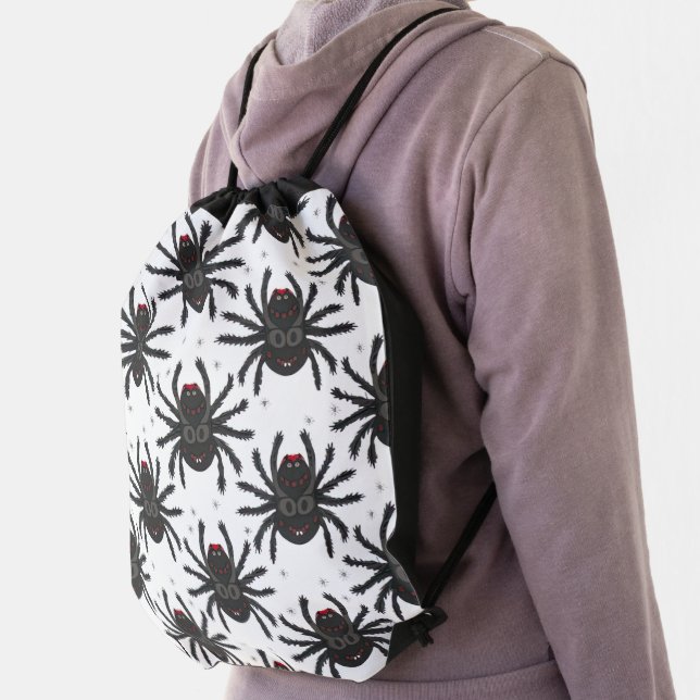 Monster Spiders Drawstring Bag (Insitu)