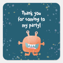 Monster Sports Boy Birthday Party on Teal