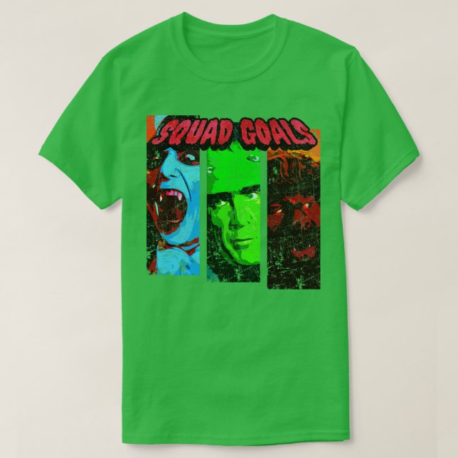 Monster Squad Goals T-Shirt (Design Front)