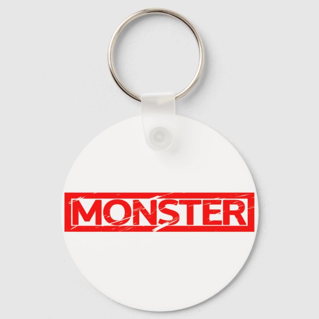 Monster Stamp Keychain (Front)