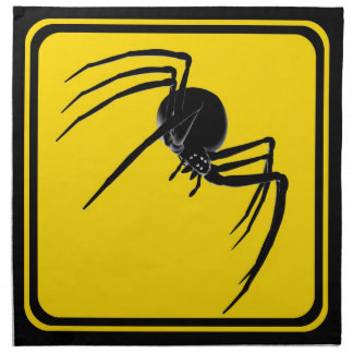 Monster Tarantula Crossing! Cloth Napkin