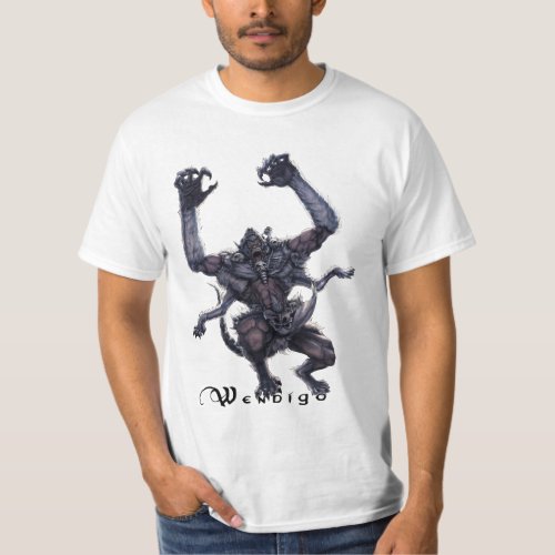Monster Tee_ Wendigo T_Shirt