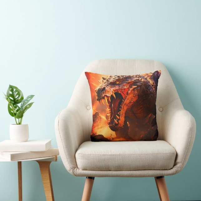 Monster Throw Pillow (Chair)