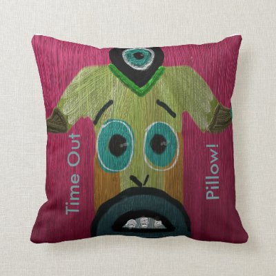 Monster Time Out Pillow