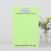 Monster To Do List (Standing Front)