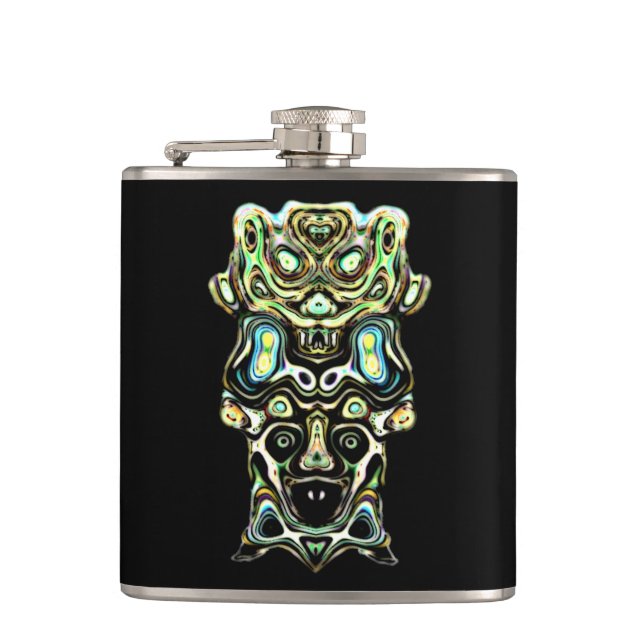 Monster Totem 5 Flask (Front)