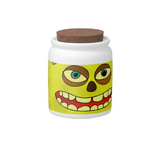 monster troll halloween shudder candy jar
