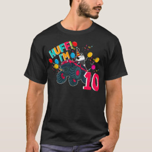 Monster Truck 10 Panda Driver Cute Bear Pet Animal T-Shirt