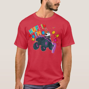 Monster Truck 7 Panda Driver Cute Bear Pet Animal T-Shirt
