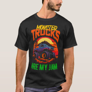 Monster Truck are my Jam Funny 4 T-Shirt