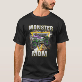 Monster Truck Are My Jam Monster Truck Mom T-Shirt