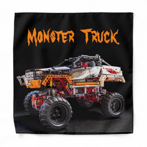 monster truck bandana