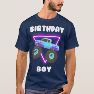 Monster Truck Birthday Boy  T-Shirt