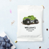 Monster Truck Birthday Party Minimal Boys Birthday