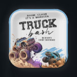 Monster Truck Birthday Party Paper Plates<br><div class="desc">Monster Truck Birthday Party Paper Plates</div>