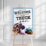 Monster Truck Birthday Party Welcome Sign