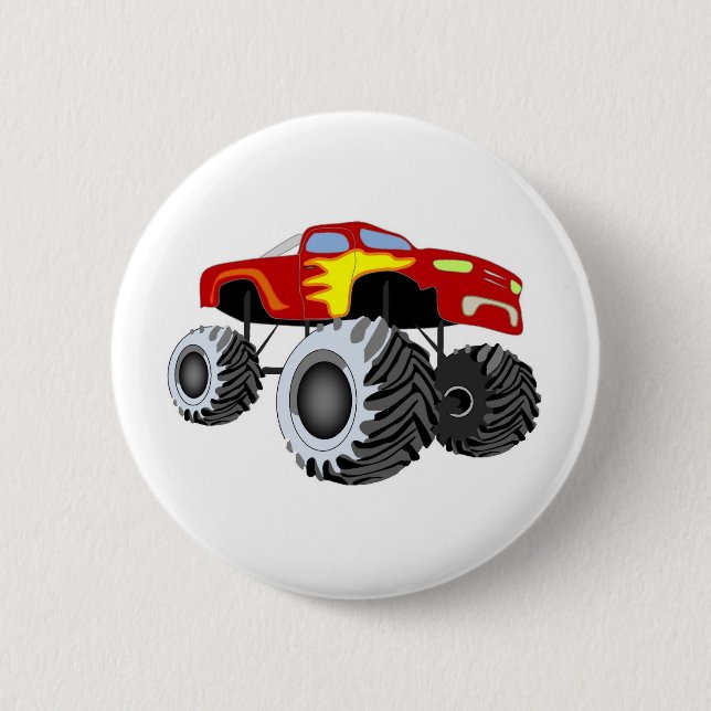 Monster Truck Button (Front)