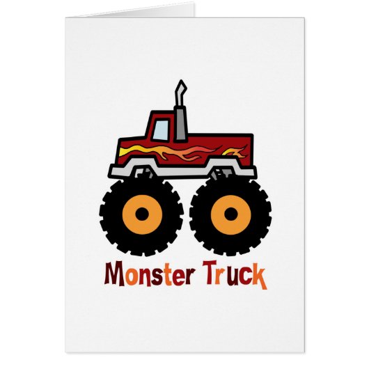 Monster Truck Cards (Front)